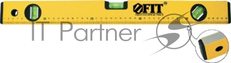 Уровень FIT 18206 Стайл 600мм 0.5мм/м 3 глазка