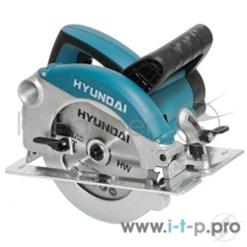 Пилы, Лобзики HYUNDAI EXPERT C 1500-190 Циркулярная пила { 1500Вт, 4500 об/мин, 45мм/65мм, 4,7 кг, + коробка }