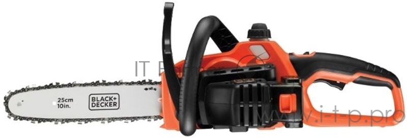 Пила цепная BLACK & DECKER GKC1825L20-QW аккумуляторная 18в 2.0ач 25см бесключевой натяжитель