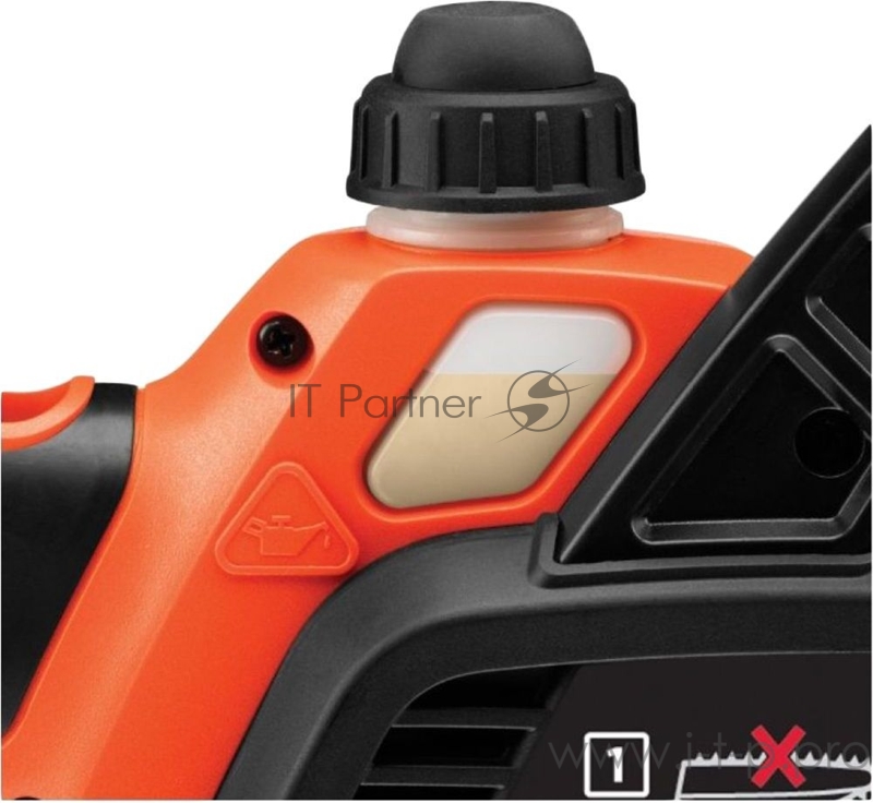 Пила цепная BLACK & DECKER GKC1825L20-QW аккумуляторная 18в 2.0ач 25см бесключевой натяжитель