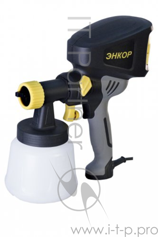 Краскопульт ЭНКОР КЭ-400 400Вт 0.7л/мин 0.1-0.2бар бак0.9л сопло2.5мм