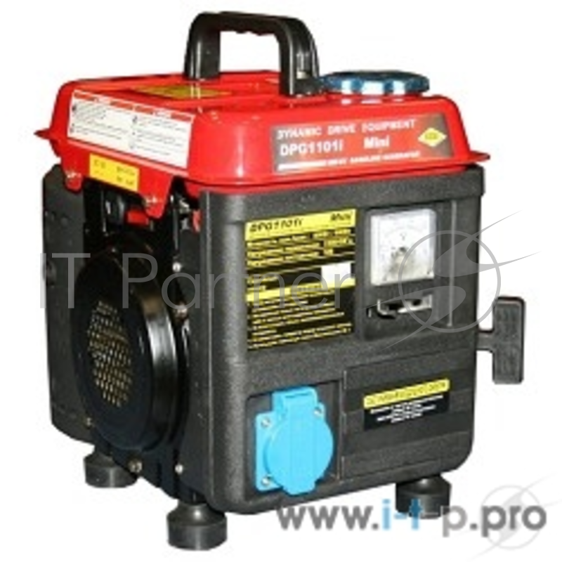 Генераторы Генератор бензиновый инверторного типа DDE DPG1101i однофазн.ном/макс. 0,8/0,9 кВт (2-х тактн дв, т/бак 2.6 л, ручн/ст, 11кг)