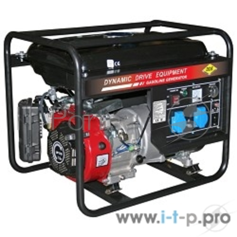 Генераторы Генератор бензиновый DDE GG3300 однофазн.ном/макс. 2,6/3.0 кВт (UP170, т/бак 15л, ручн/ст, 46,5кг)