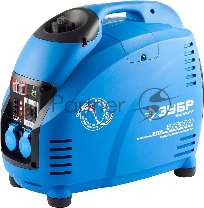 Инверторный бензиновый генератор ЗУБР ЗИГ-3500 3500/3000Вт 220В 4ткт эл-интелект