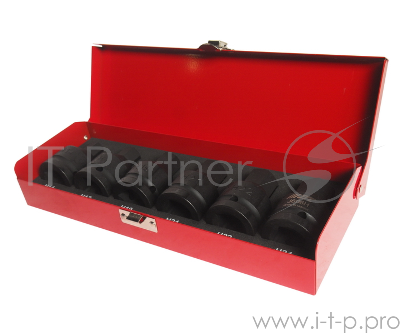 Набор головок JTC J606H ударных HEX 3/4'' H14-E24 61мм в кейсе 6шт.