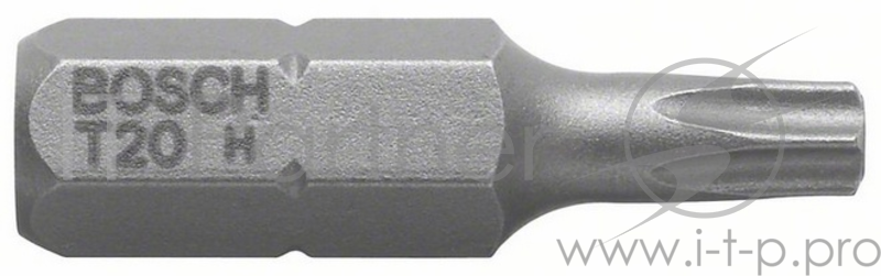 Бита BOSCH EXTRA-HART T30 25 мм, 3 шт. (2.607.001.622) 3шт.