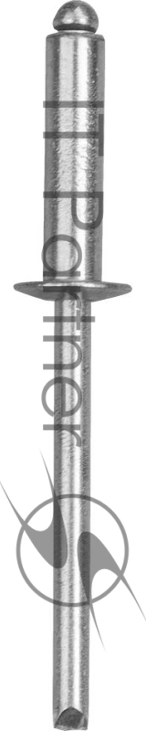 Зубр Заклепки стальные, 4,0x16мм, 500шт 4-31313-40-16-0500