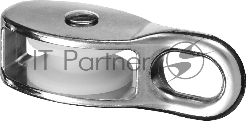 ЗУБР Блок одинарный, 9x40мм, 1 шт, нейлоновый шкив, 304586-40