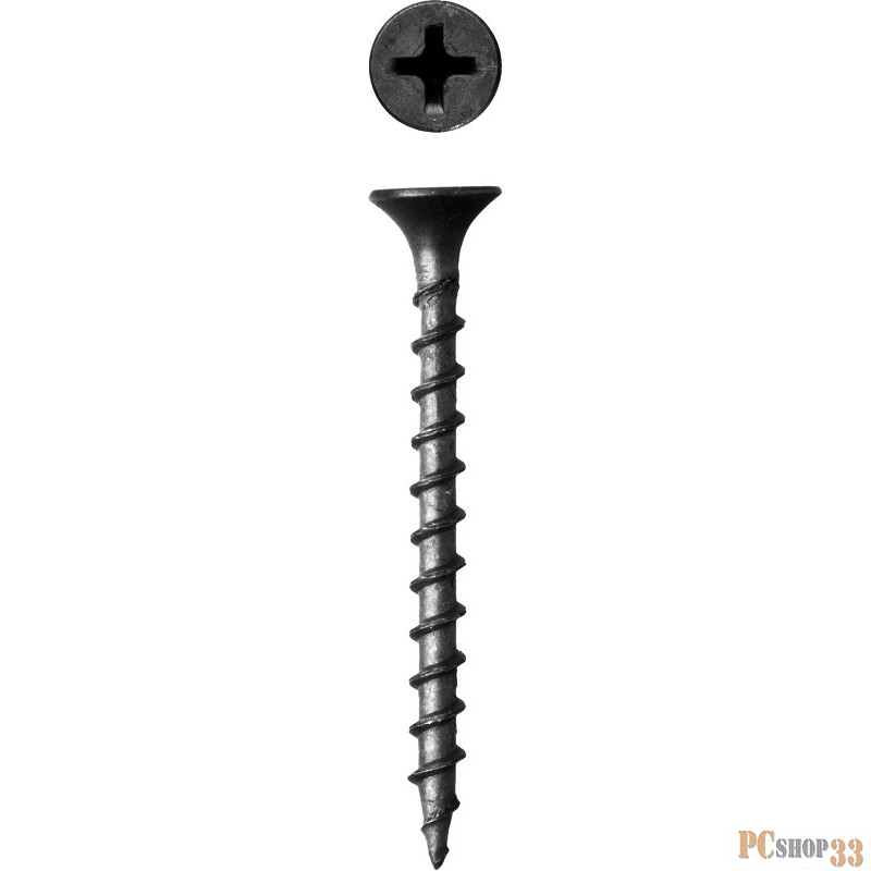 ЗУБР Саморезы СГД гипсокартон-дерево, 70 x 4.2 мм, 230 шт, фосфатированные, 300032-42-070