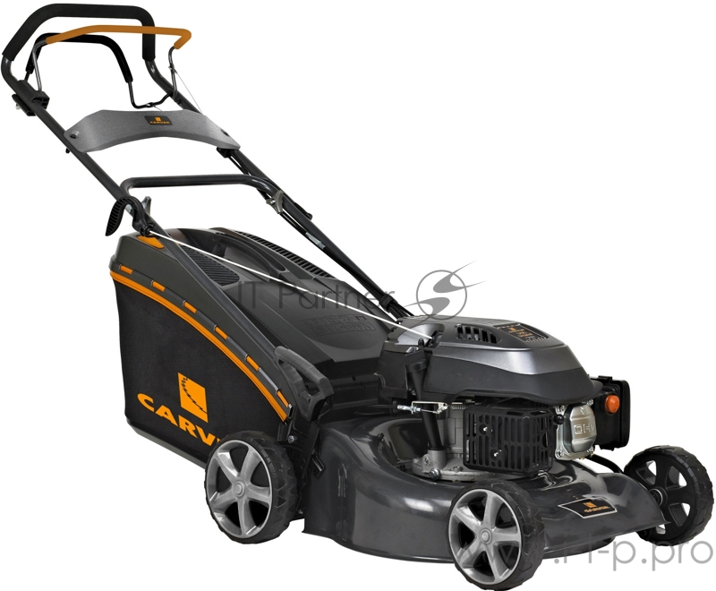 Газонокосилка CARVER LMG-2646DM бенз. 2.6кВт ш-46см кол. 7''/8'' травосб.65л мульч. самоходн.