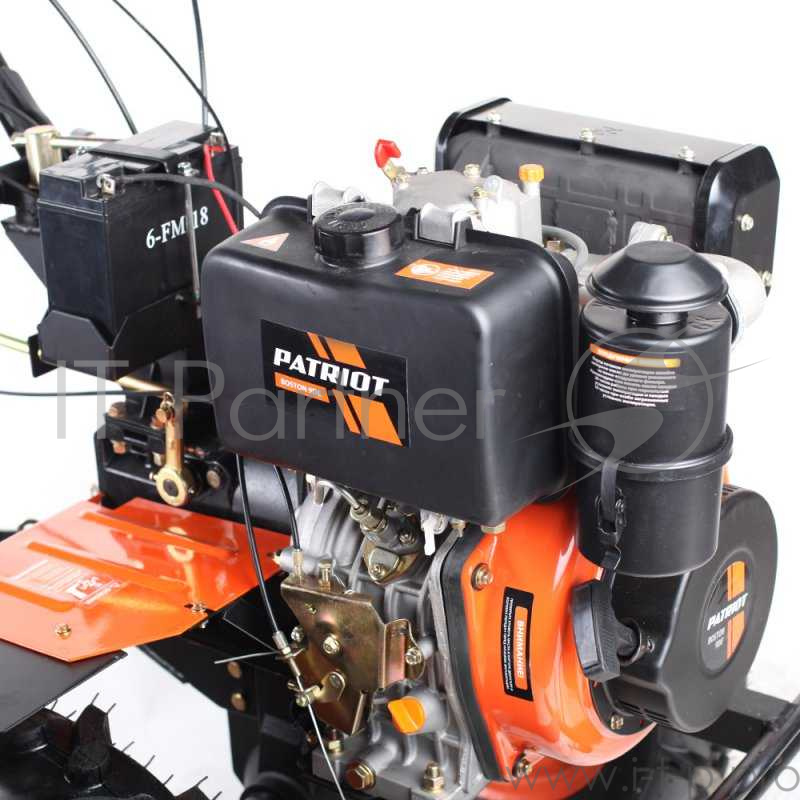 Мотоблок Patriot BOSTON-9DE (440701530) бензиновый 9л.с.