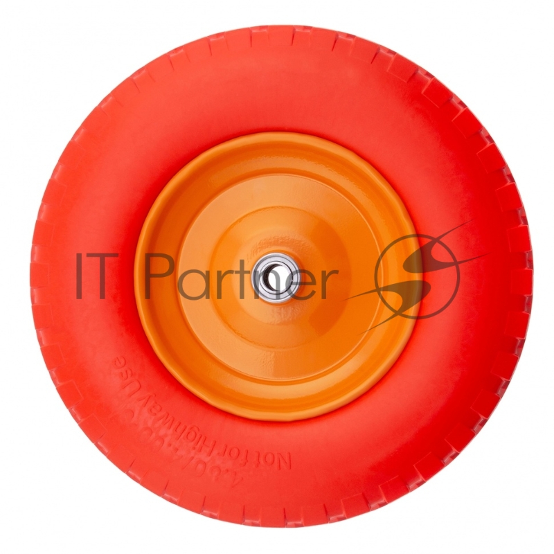 Колесо PALISAD 68977 полиуретановое 4.80/4-8 длина оси 90мм подшипник 20мм