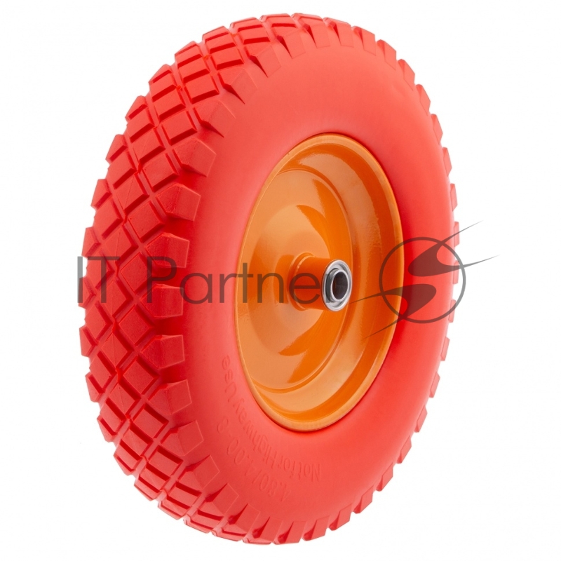 Колесо PALISAD 68977 полиуретановое 4.80/4-8 длина оси 90мм подшипник 20мм