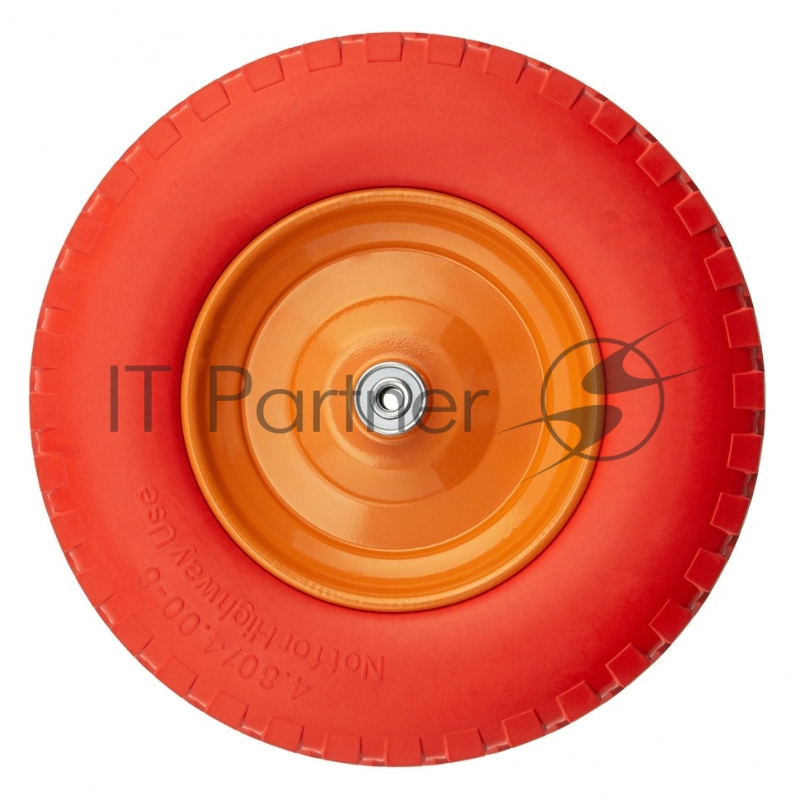 Колесо PALISAD 68978 полиуретановое 4.80/4-8 длина оси 90мм подшипник 12мм