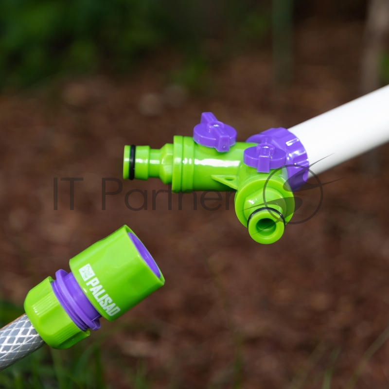 Разветвитель PALISAD 66426 2канальный регулируемый со штуцерами