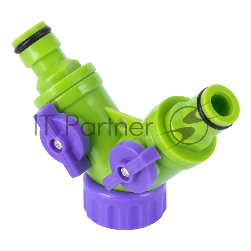 Разветвитель PALISAD 66426 2канальный регулируемый со штуцерами