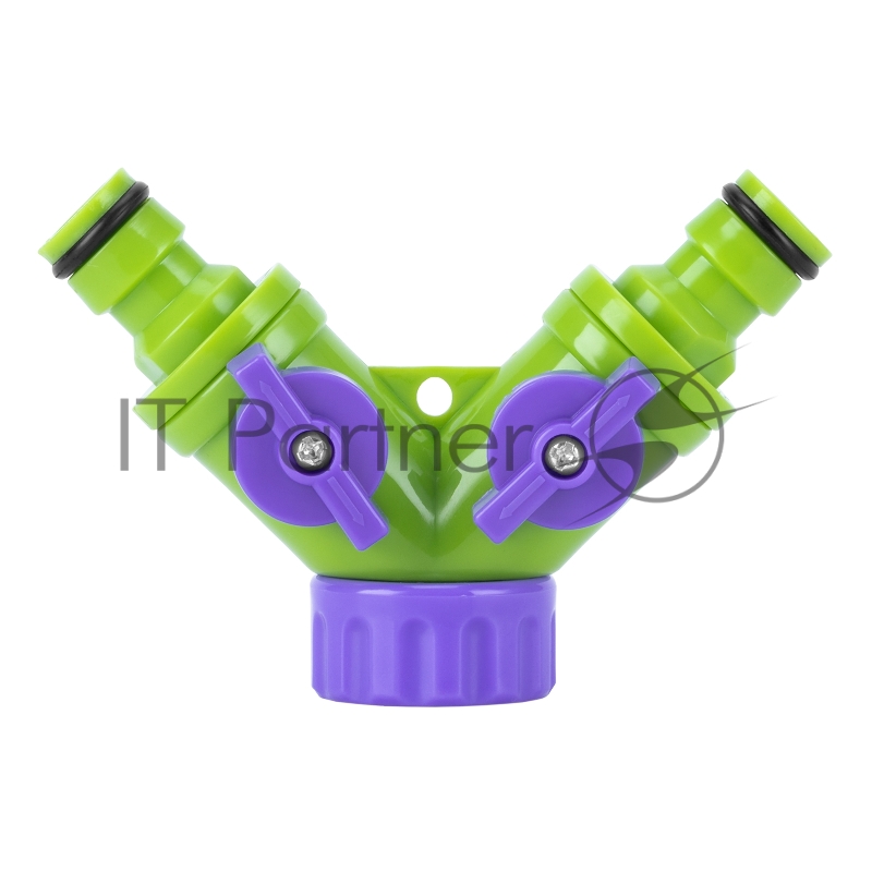 Разветвитель PALISAD 66426 2канальный регулируемый со штуцерами