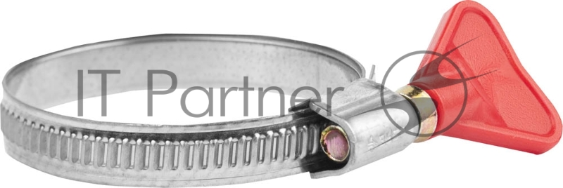 Хомут ЗУБР Профессионал 37835-35-50 нерж. сталь, накатная лента 9мм, 35-50 мм, 2 шт