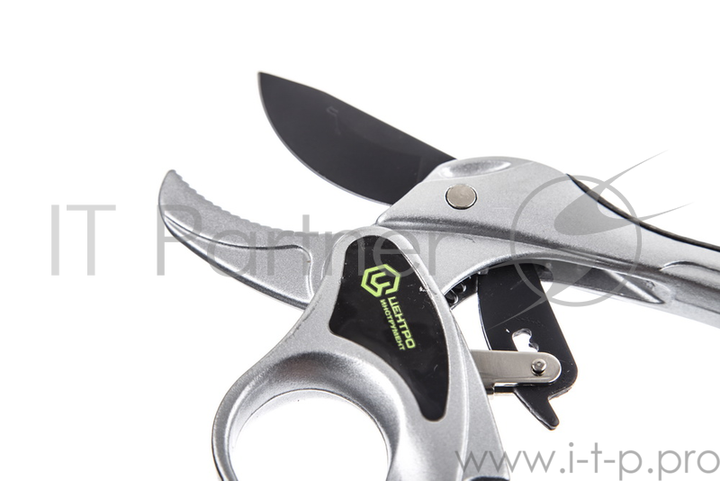 Секатор ЦЕНТРОИНСТРУМЕНТ 0233 проф., диам. реза до 30мм, фикс., храп. мех., титан