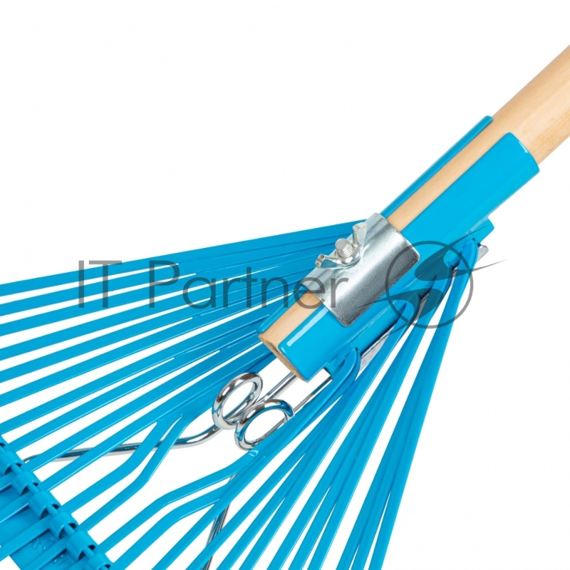 Веерные PALISAD 61790 грабли с деревянным черенком стальные усилинные покрытые эпоксидом luxe