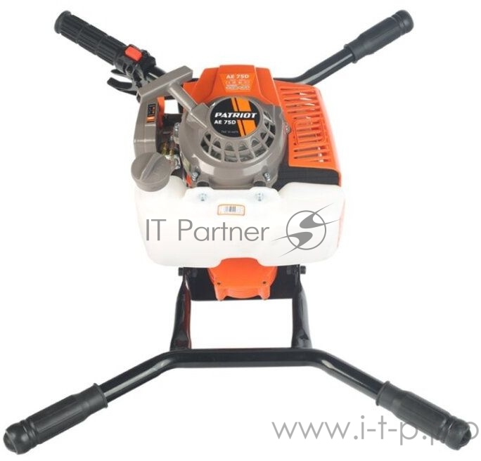Мотобур бензиновый PATRIOT AE75D 3.5лс/2600Вт/70см3/без шнека