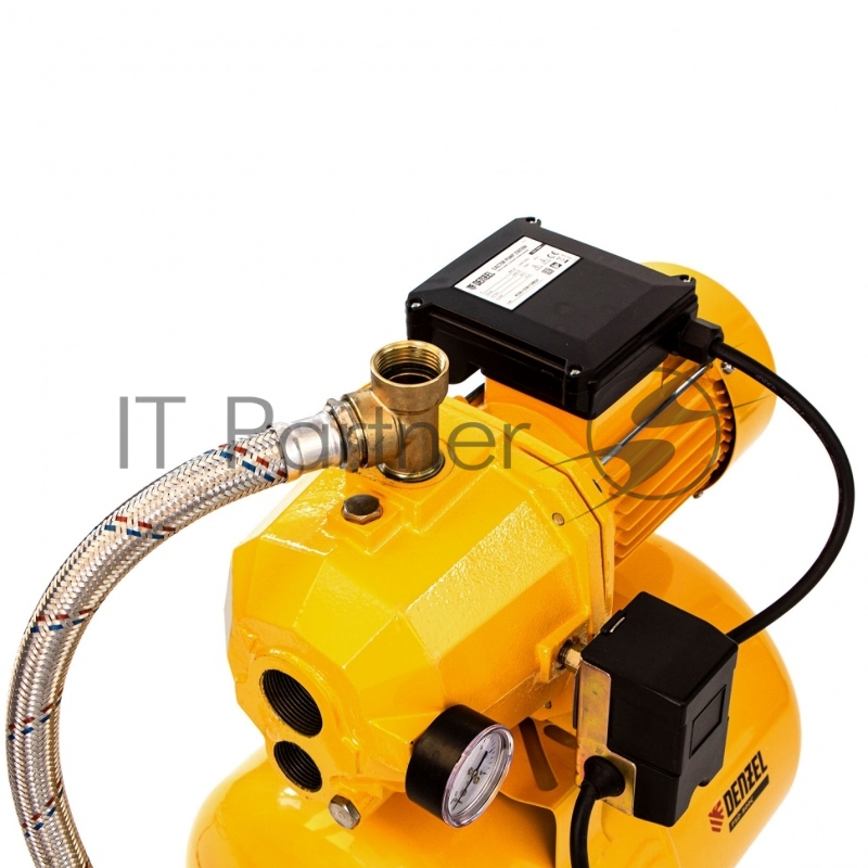 Насосная станция DENZEL PSD800C эжекторная 800Вт 2400л/ч ресивер 24л всасывание 20м