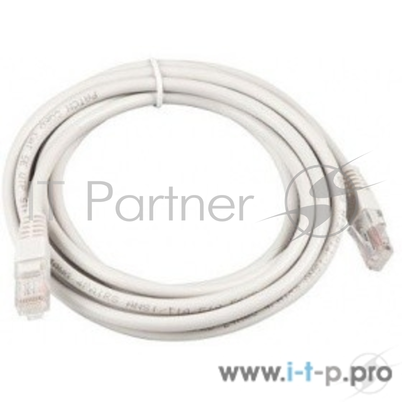 Коммутационный шнур Exegate EX169509RUS Патч-корд UTP кат. 5е, 0.5м Exegate серый