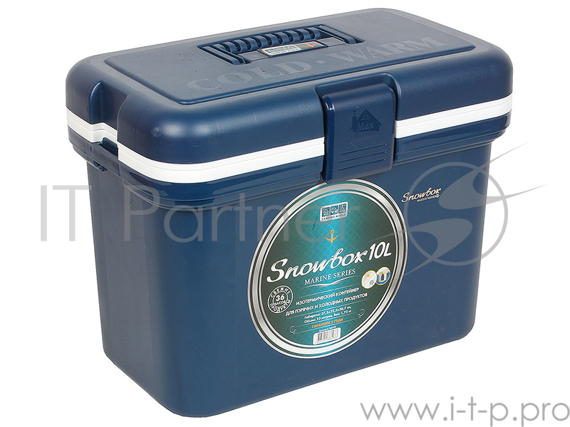 Контейнер изотерм CW Snowbox Marine 10 (термоизоляция корпуса и крышки, время сохранения температуры до 36 часов с применением ак/холода, наплечный ре
