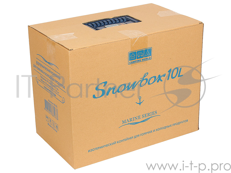 Контейнер изотерм CW Snowbox Marine 10 (термоизоляция корпуса и крышки, время сохранения температуры до 36 часов с применением ак/холода, наплечный ре