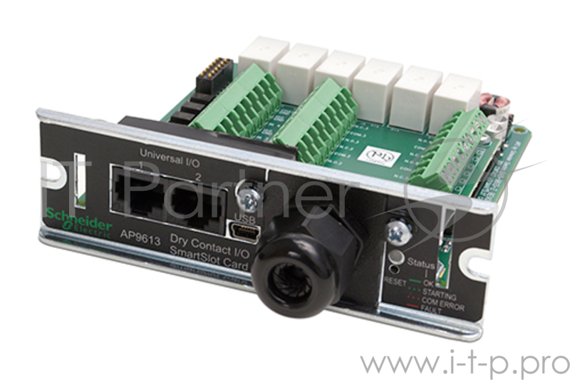 Блок управления APC AP9613 Dry Contact I/O SmartSlot Card