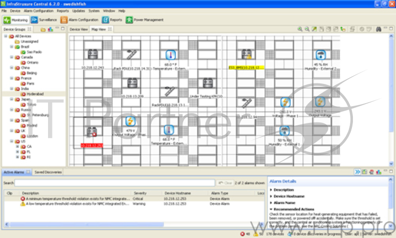 Устройство управления APC InfraStruXure Central Basic
