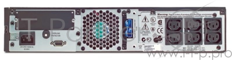 ИБП APC Smart-UPS RT (On-Line) 1000VA/700W, 230V, Extended Runtime, Tower (Rack 2U convertible), user repl. batt.,SmartSlot, PowerChute, BLACK, Marine