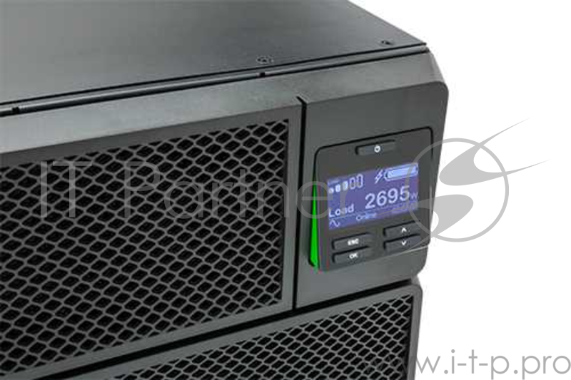 Источник бесперебойного питания APC Источник бесперебойного питания APC Smart-UPS RT, On-Line, 5000VA / 4500W, Rack/Tower, LCD, Serial+USB, SmartSlot, подкл. доп. батарей