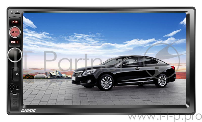 Автомагнитола Digma DCR-570 2DIN 4x50Вт