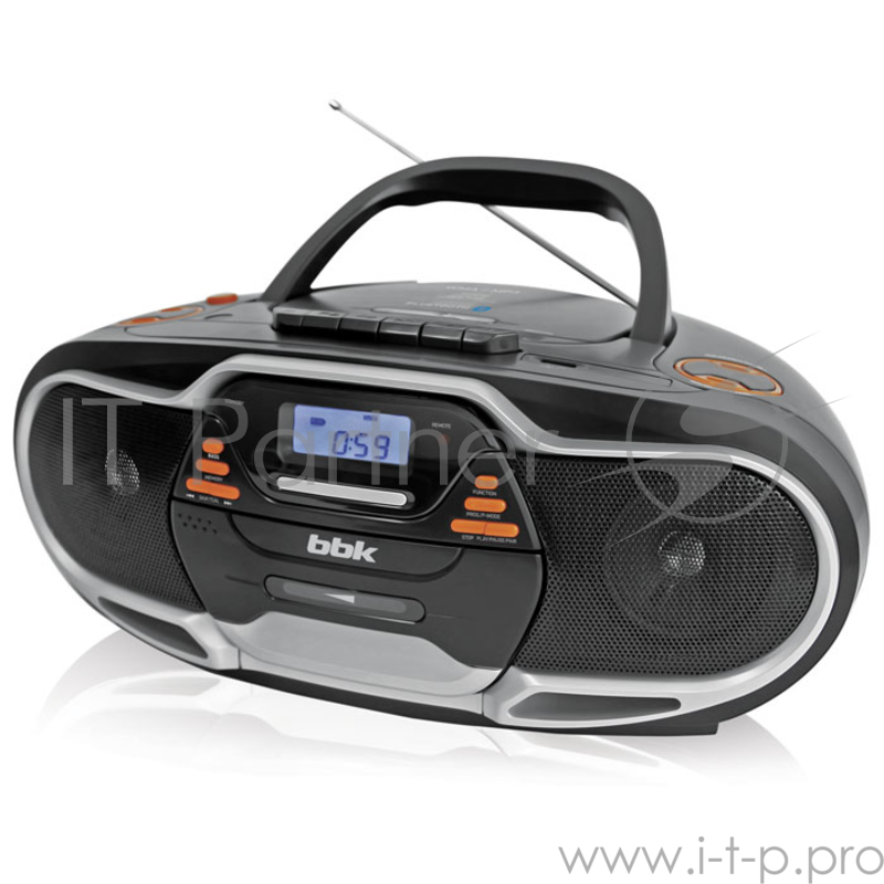 Аудиомагнитола BBK BX518BT черный 8Вт/CD/CDRW/MP3/FM(dig)/USB/BT