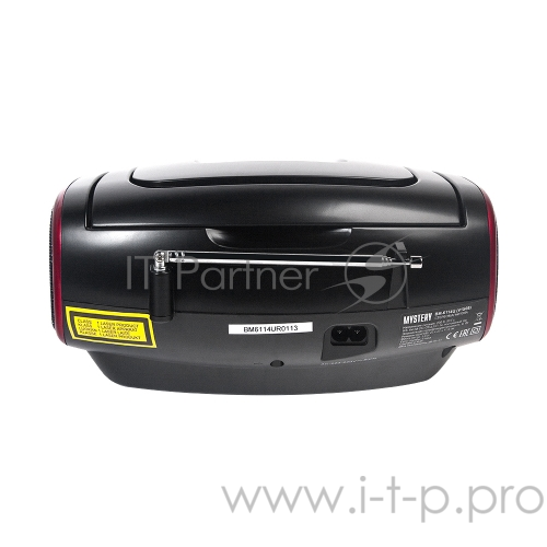 Магнитола MYSTERY BM-6114U black