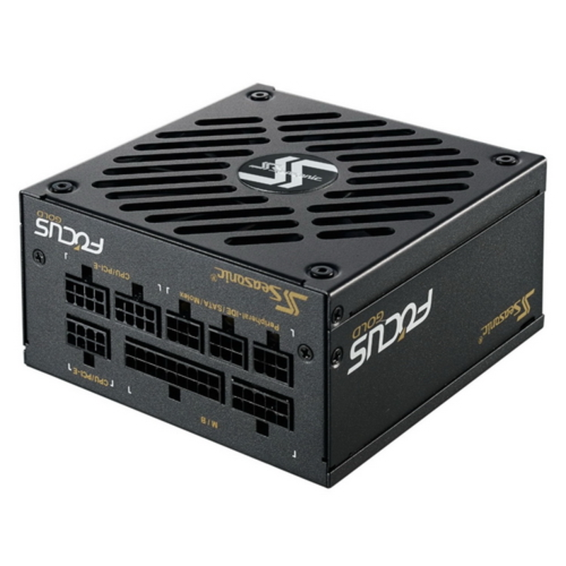 Focus SGX-650 SSR-650SGX 650W 80+ Gold, SFX 12V / ATX 12V, Full Modular, Compact 125mm Size Power Supply w/120mm FDB Fan, SFX to ATX adapter bracket RTL {10}