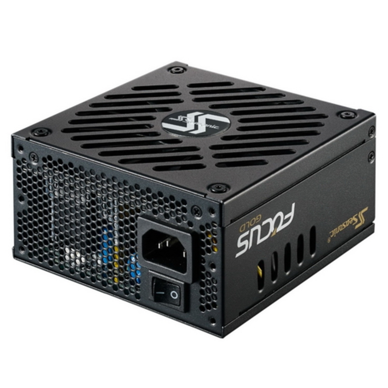 Focus SGX-650 SSR-650SGX 650W 80+ Gold, SFX 12V / ATX 12V, Full Modular, Compact 125mm Size Power Supply w/120mm FDB Fan, SFX to ATX adapter bracket RTL {10}