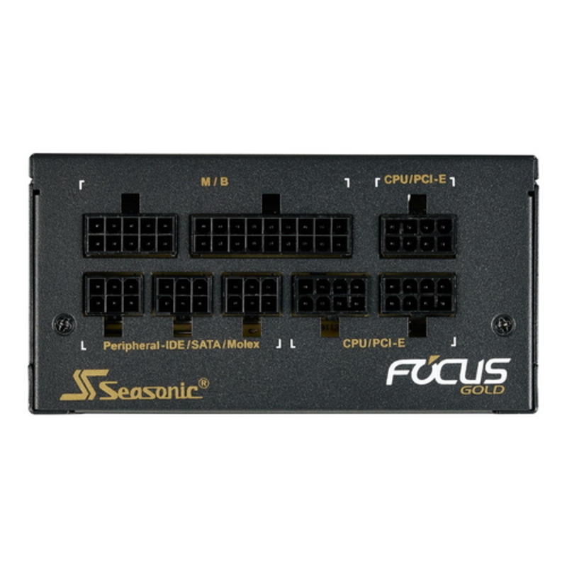 Focus SGX-650 SSR-650SGX 650W 80+ Gold, SFX 12V / ATX 12V, Full Modular, Compact 125mm Size Power Supply w/120mm FDB Fan, SFX to ATX adapter bracket RTL {10}