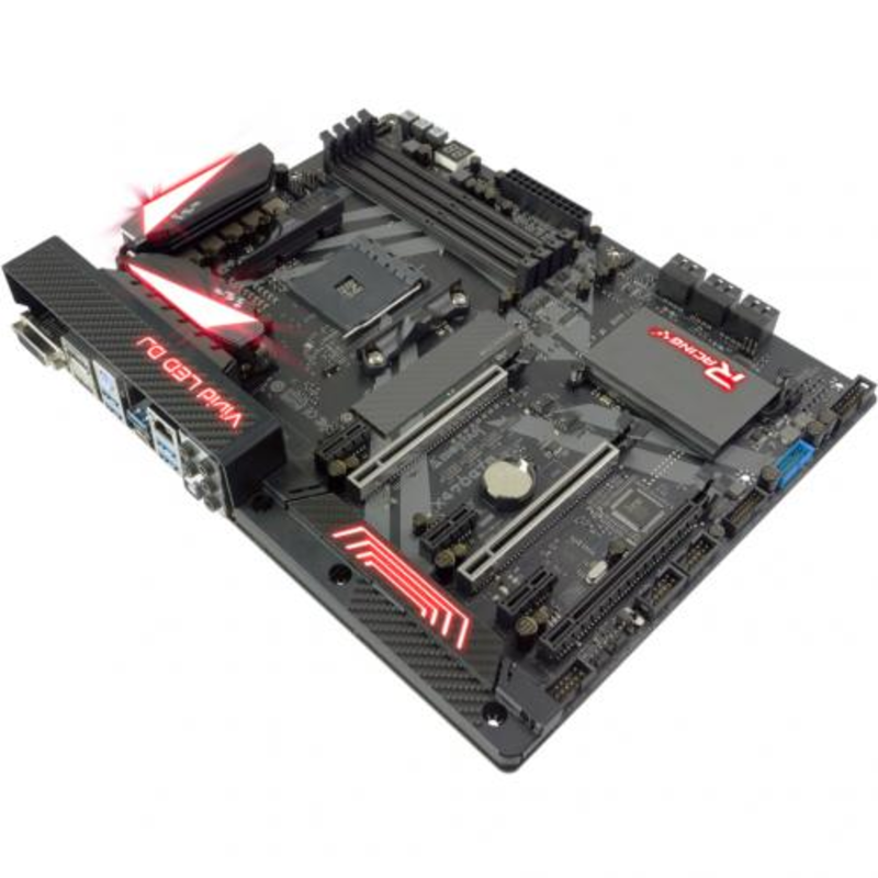 X470GT8, Socket AM4, AMD X470, 4xDDR4-2667, DVI-D+HDMI+DP, 3xPCI-Ex16, 3xPCI-Ex1, 6xSATA3(RAID 0/1/10), 1xM.2, 8 Ch Audio, GLan, (0+4)xUSB2.0, (5+2)xUSB3.1, 1xUSB3.1 Type-C™, 1xPS/2, ATX, RTL, {10}