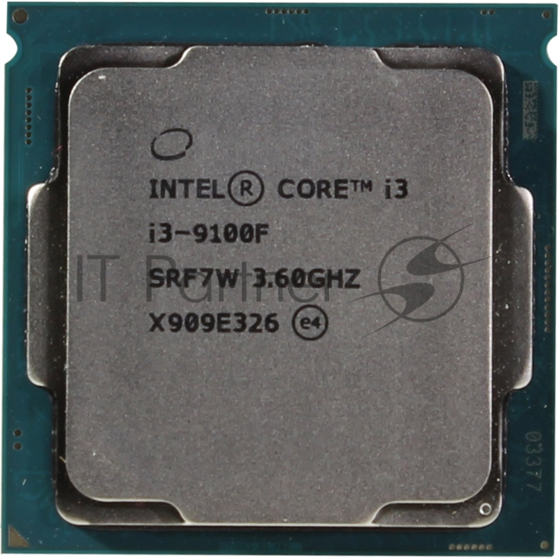 Процессор Intel Original Core i3 9100F Soc-1151v2 (CM8068403377321S RF7W) (3.6GHz) OEM