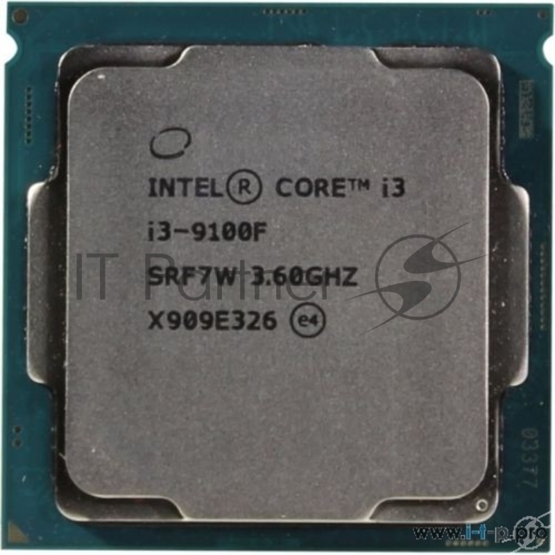 Процессор Intel Original Core i3 9100F Soc-1151v2 (CM8068403377321S RF7W) (3.6GHz) OEM