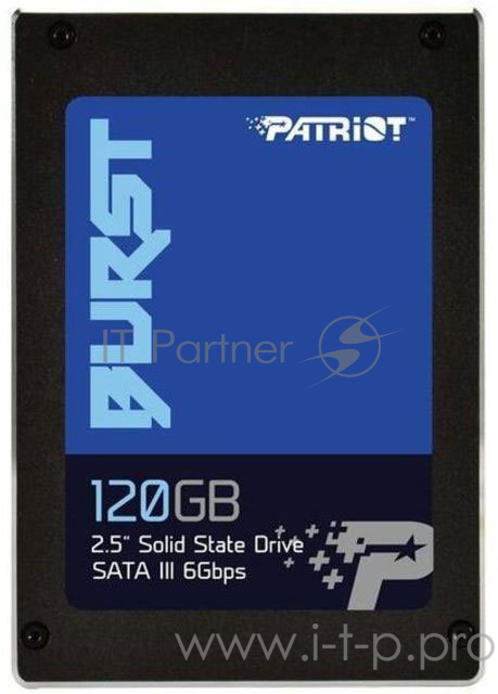 Твердотельный накопитель SSD Patriot BURST 120GB SATA3 2.5 <PBU120GS25SSDR>
