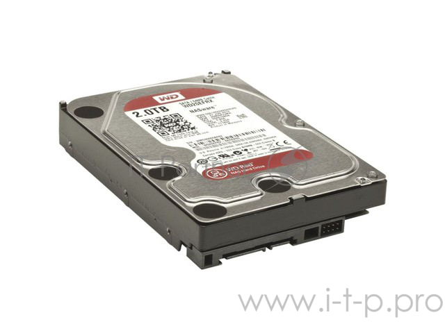 Жесткий диск WD Original SATA-III 2Tb WD20EFRX NAS Red 64Mb 3.5