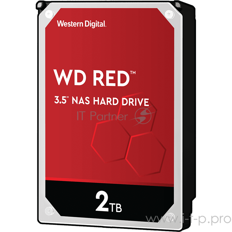 Жесткий диск WD Original SATA-III 2Tb WD20EFRX NAS Red 64Mb 3.5