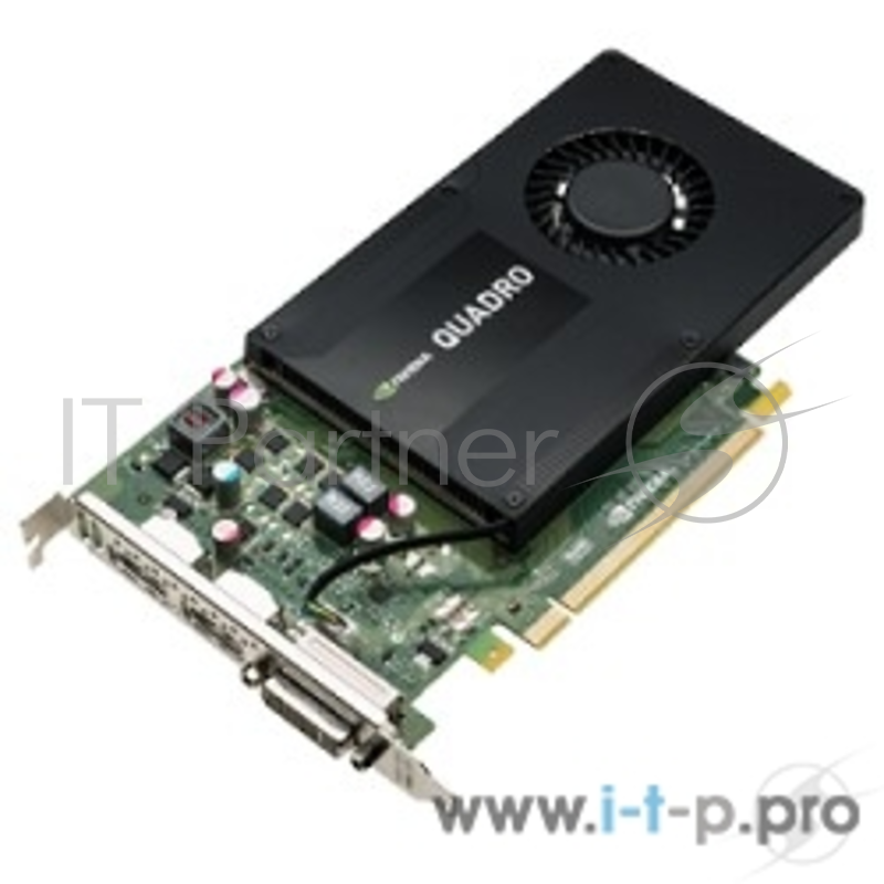 Видеокарта PNY Quadro K2200 4GB OEM VCQK2200BLK-1(T) PCIE 2xDP DVI