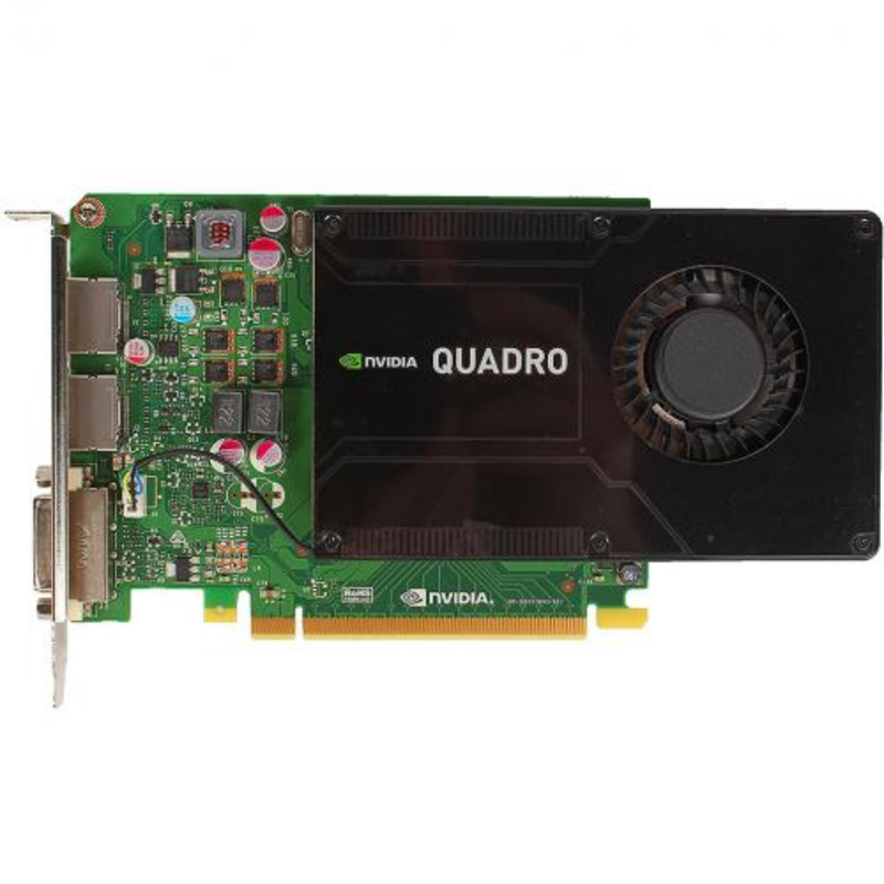 Видеокарта PNY Quadro K2200 4GB OEM VCQK2200BLK-1(T) PCIE 2xDP DVI