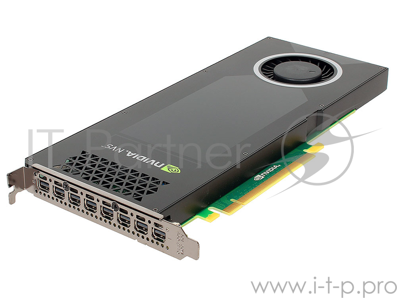 Профессиональная видеокарта nVidia Quadro NVS 810 PNY PCI-E 4096Mb (VCNVS810DPBLK-1) OEM