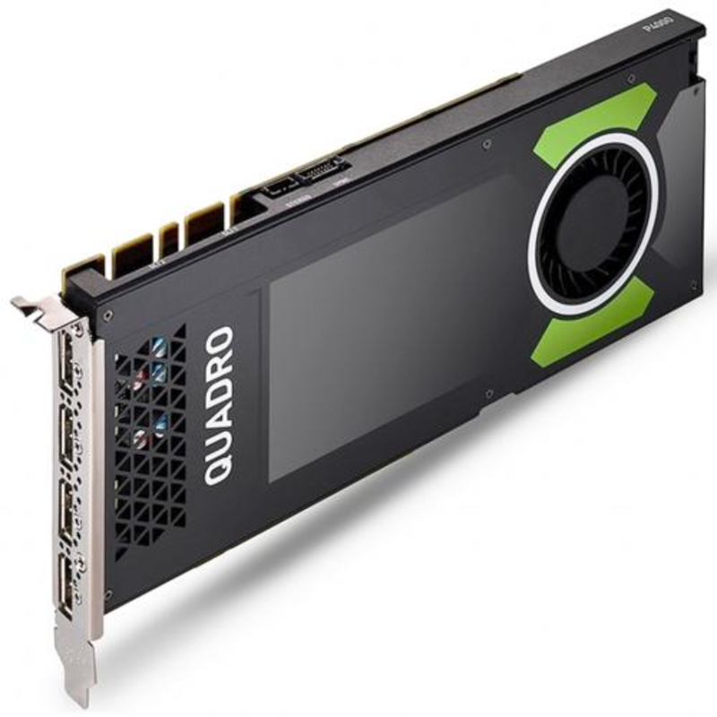Видеокарта VCQP4000BLK-1 PNY Nvidia Quadro P4000 8GB PCIE 4xDP1.4+3pin 3D-Stereo 256-bit 1792 Cores DDR5 4xDP to DVI-D (SL)