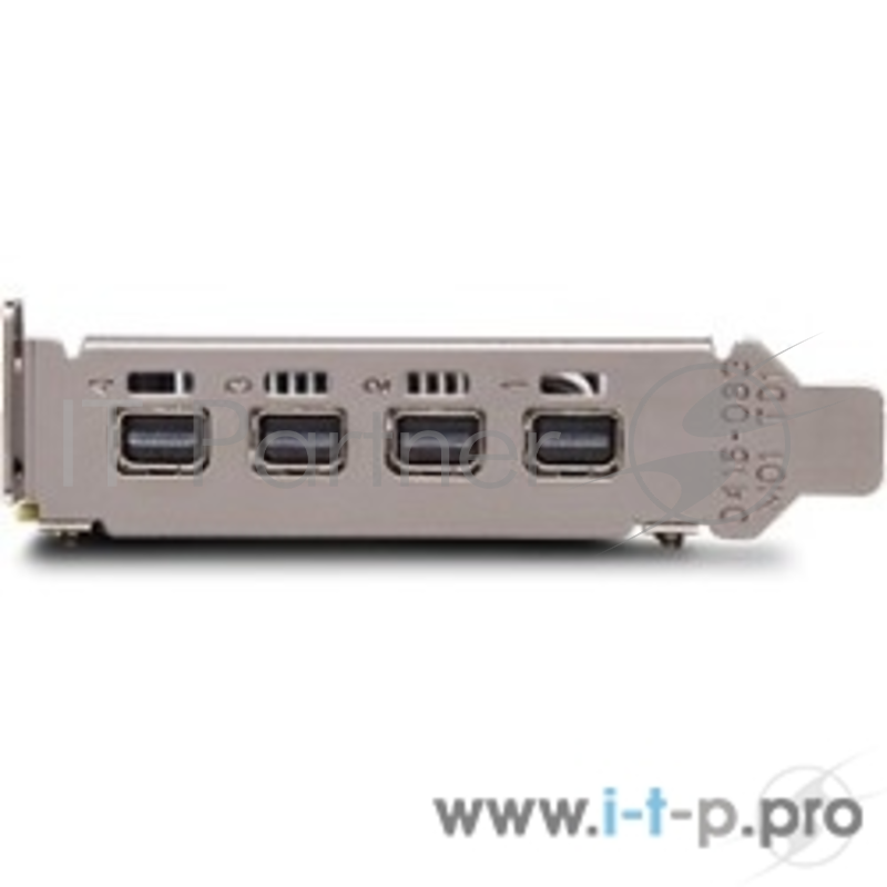 Видеокарта VCQP1000-PB PCIE, 128-bit 640 Cores, 4*mDP1.4, 4*mDP to DP 1xmDP to DVI-D SL adapter, LP bracket